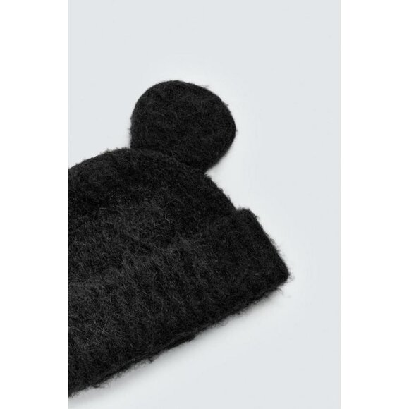 ZARA MICKEY MOUSE EAR KNIT BEANIE FOR ZARA X DISNEY HARRY LAMBERT - Picture 3 of 4